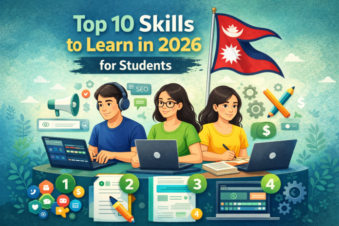 Top 10 skills to learn in 2026 for students