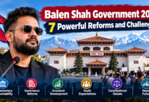 Balen Shah Government 2026: 7 Major Developments, Reforms and Challenges in Nepal Balen Shah government 2026 Nepal political reforms and parliamentary accountability