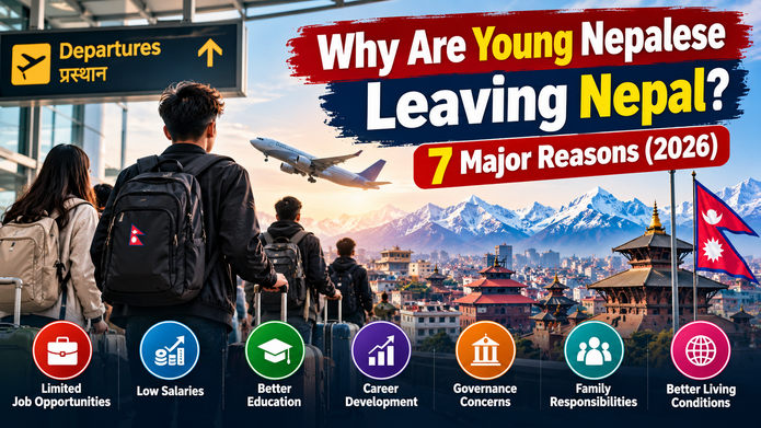 Why young Nepalese leave Nepal in 2026 for foreign employment, better education, higher salaries and career opportunities